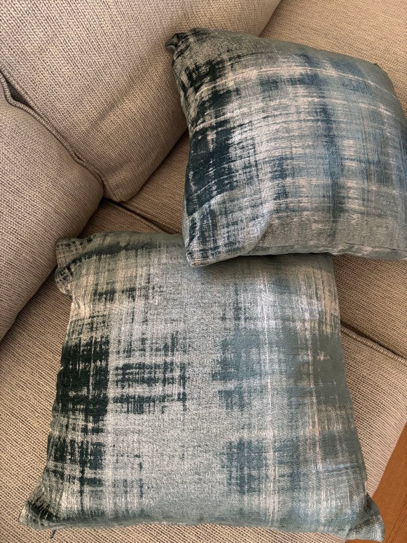 のーねむ☆クッションカバー2枚セットグリーン