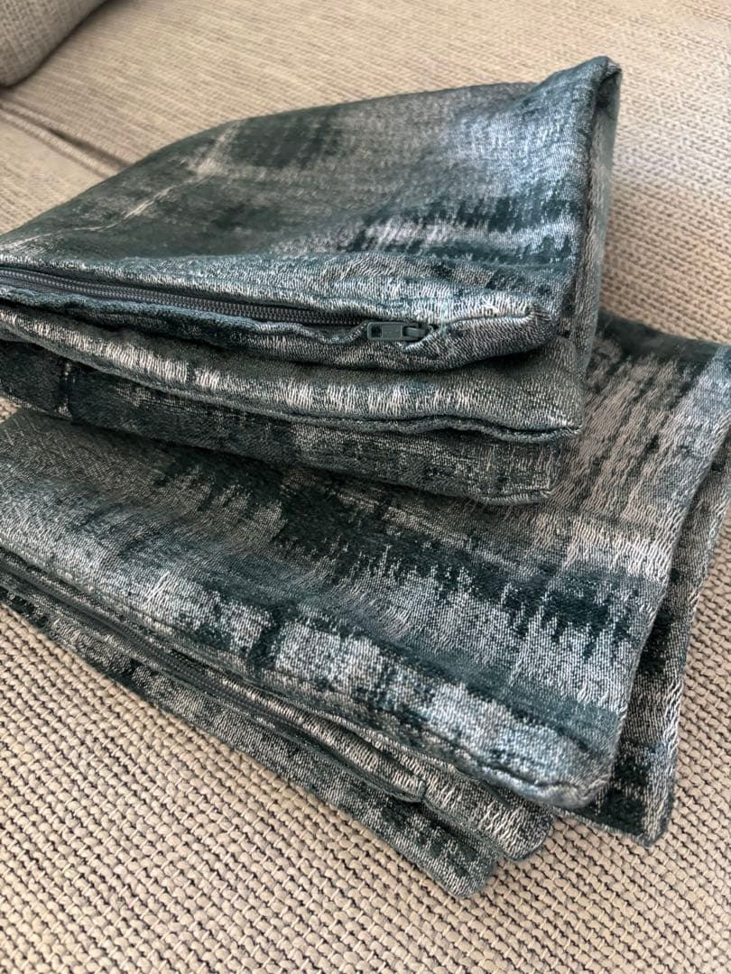 のーねむ☆クッションカバー2枚セットグリーン