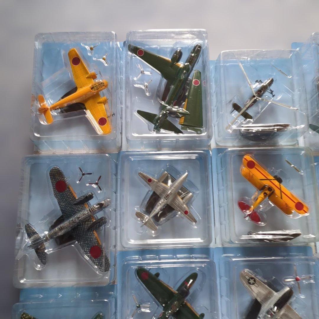 日本陸海軍機大百科　第９１号〜１１２号 新品未開封模型２２個セット