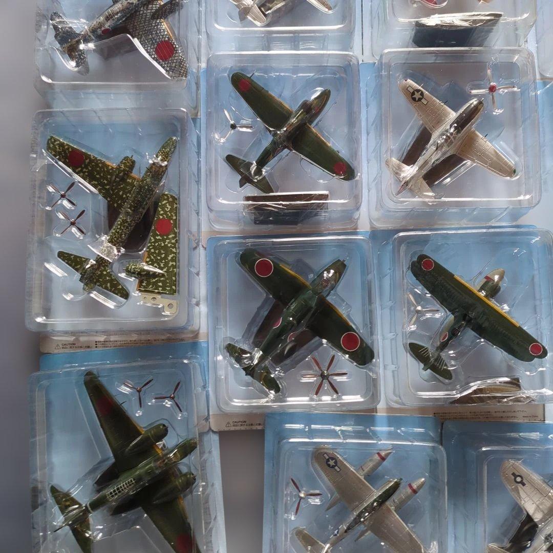 日本陸海軍機大百科　第９１号〜１１２号 新品未開封模型２２個セット