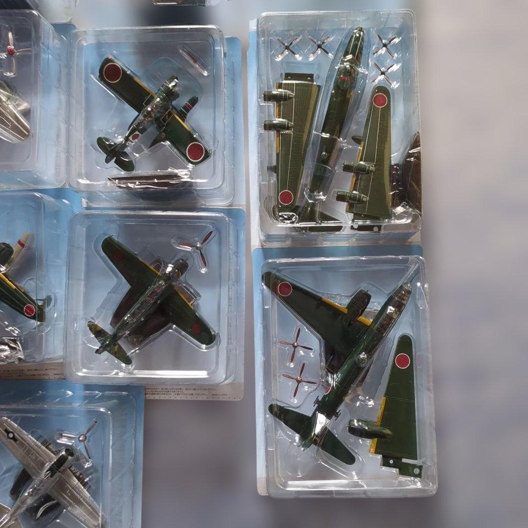 日本陸海軍機大百科　第９１号〜１１２号 新品未開封模型２２個セット
