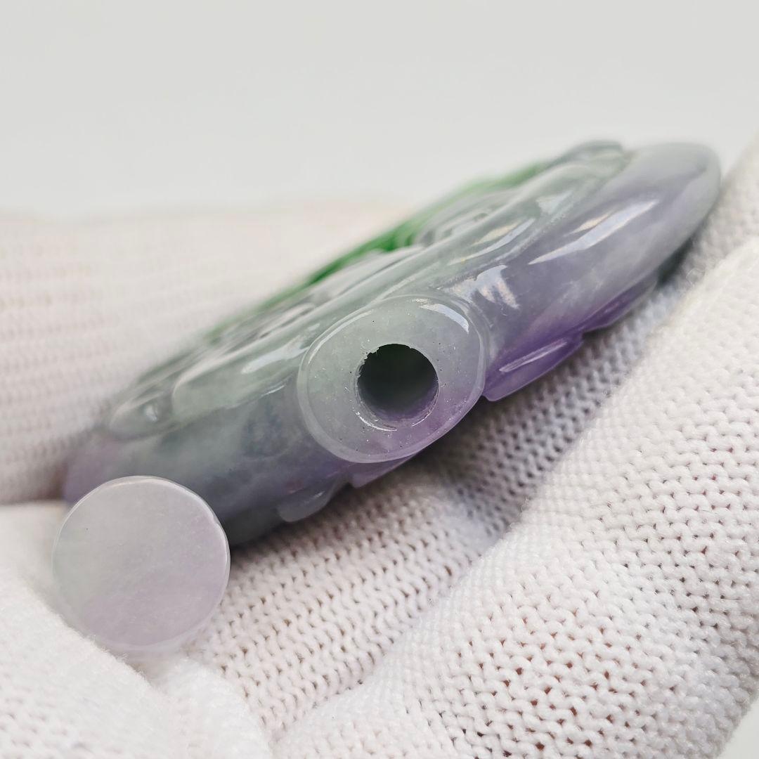 収集品 石器 古翡翠 両面 手彫 福禄如意紋 鼻煙壺 薬瓶 超美品