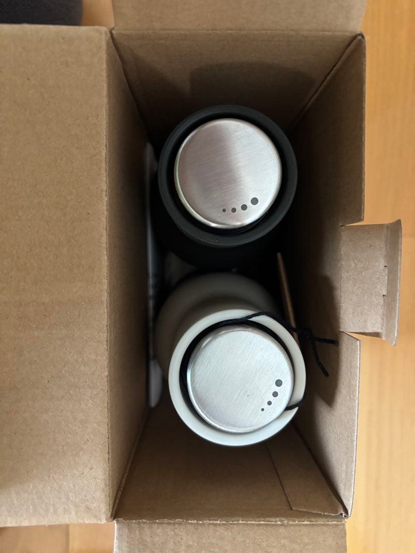 Audo Bottle Grinder 2-pack スチール