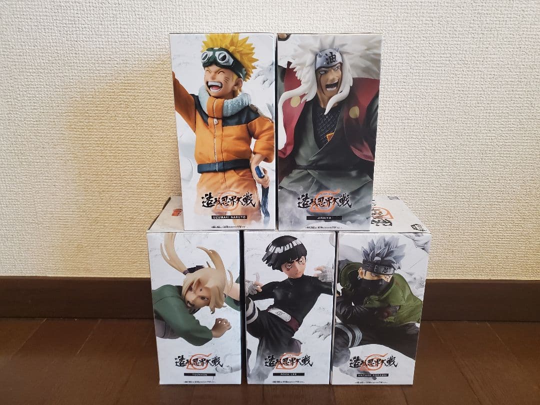 NARUTO ナルト 疾風伝 造形忍界大戦 コンプリートセット