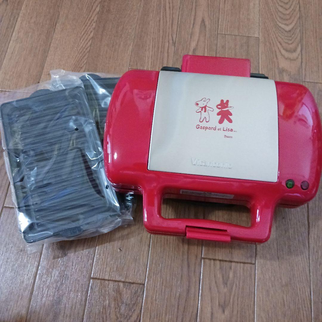 ◆未使用◆パスコ Vitantonio ビタントニオホットサンドべーカー 赤