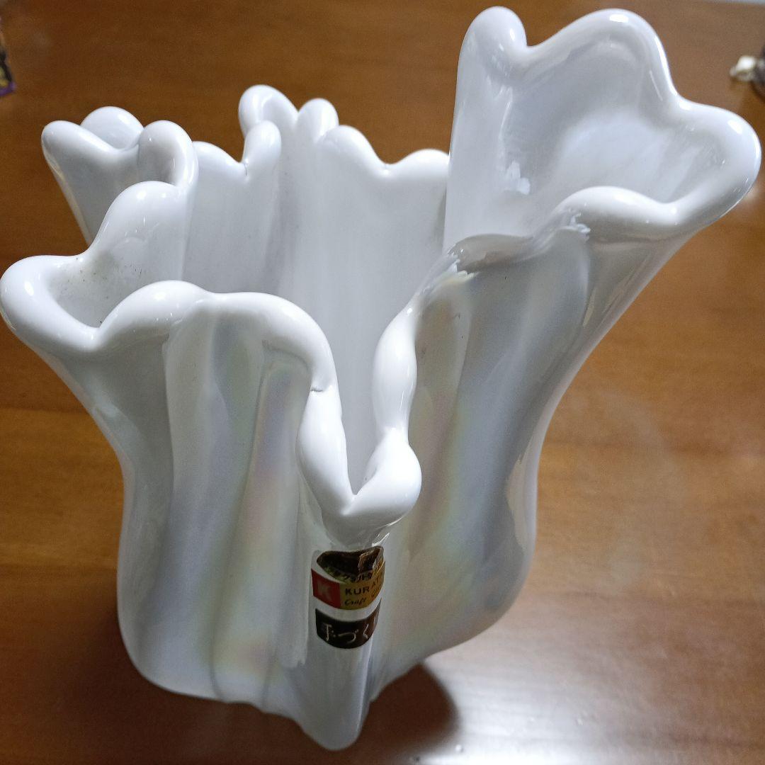 昭和レトロ♡パ－ルホワイト手作り2点