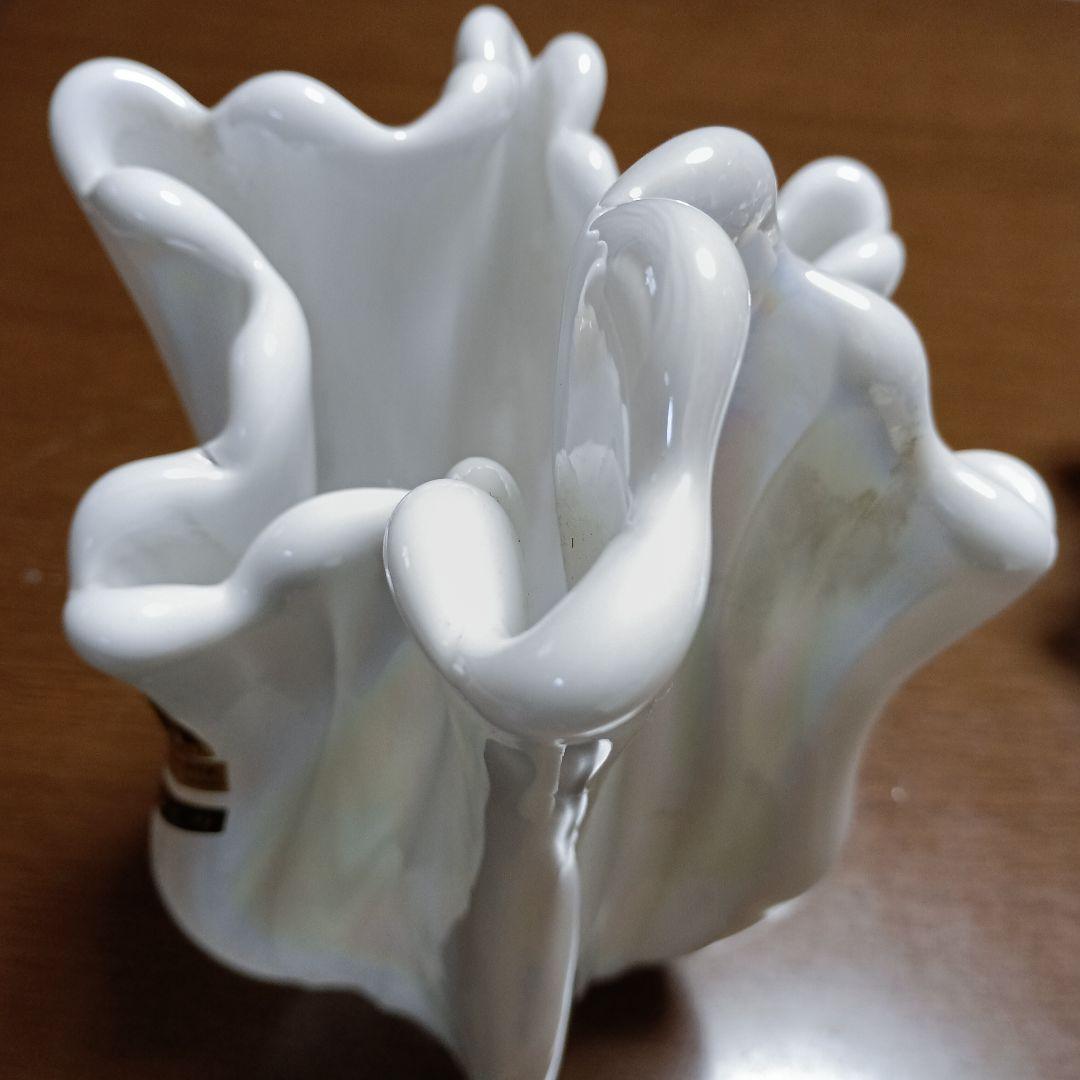 昭和レトロ♡パ－ルホワイト手作り2点