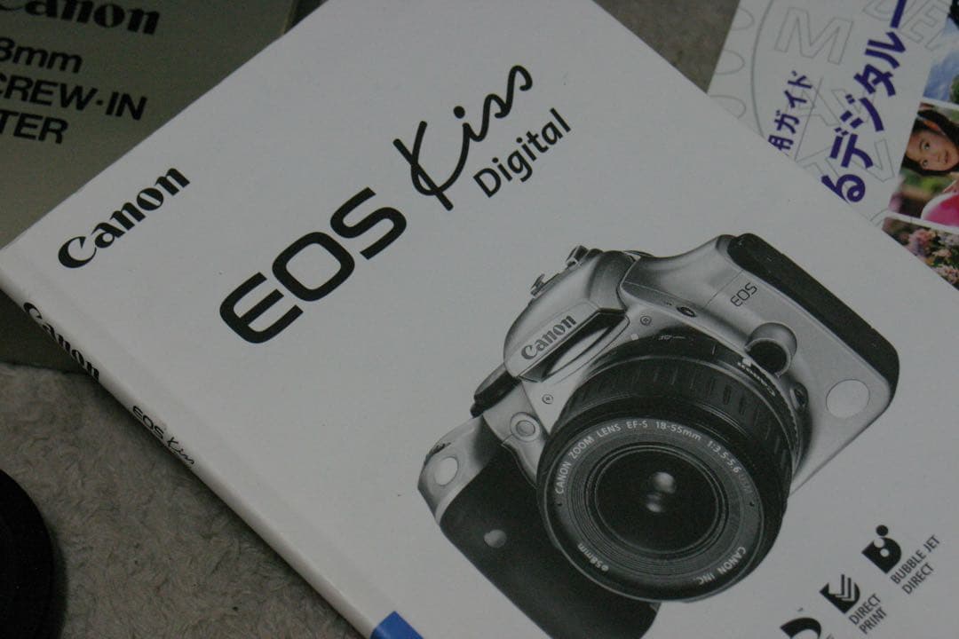 キャノンEOS デジタル一眼レフ レンズ28-80mm付 付属品完備 動作確認済