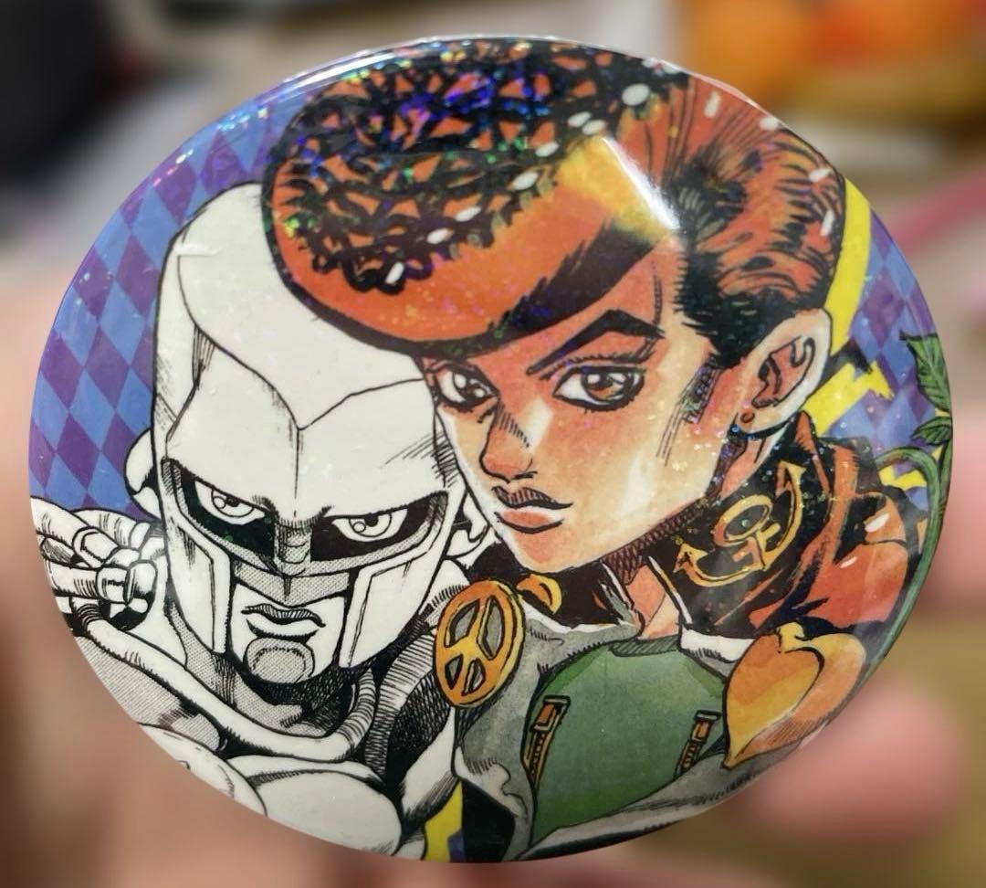 ジョジョ展 缶バッジ　東方仗助　レア