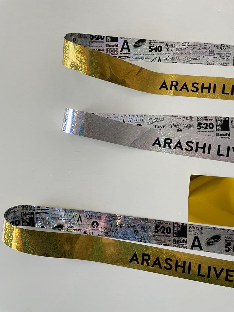 We are ARASHI LIVE TOUR 2026 金テープ銀テープ