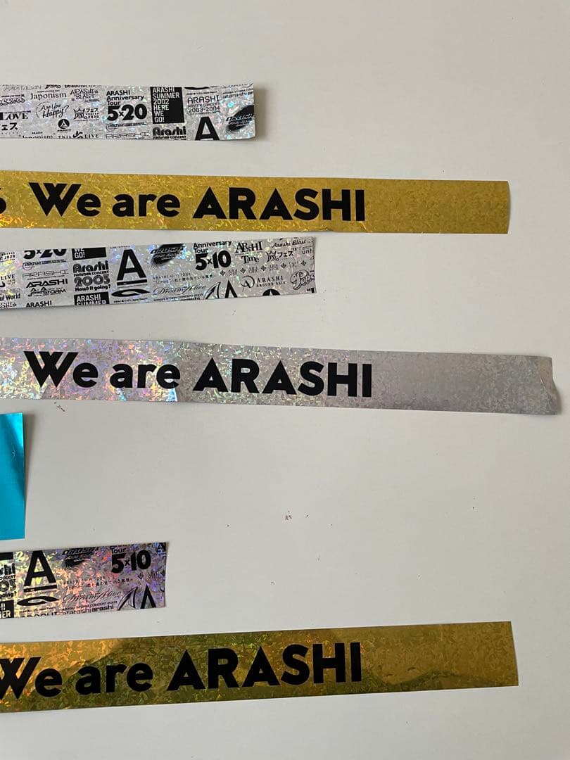 We are ARASHI LIVE TOUR 2026 金テープ銀テープ