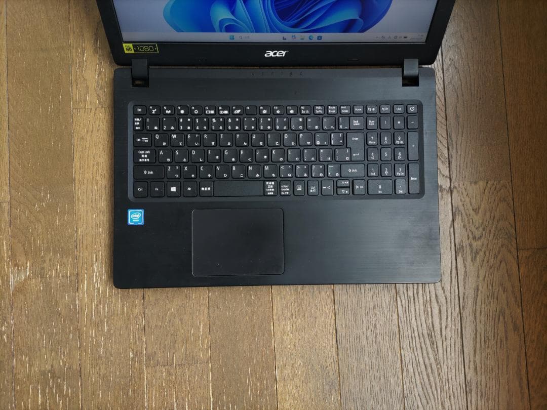 美品Acer　使用約630時間　オフィス2019 　Windows11 　SSD