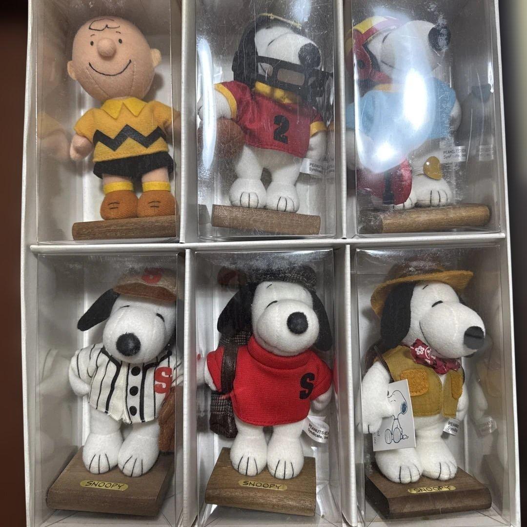 SNOOPY スヌーピー ミニドール コレクション 50周年　1-2-3-5