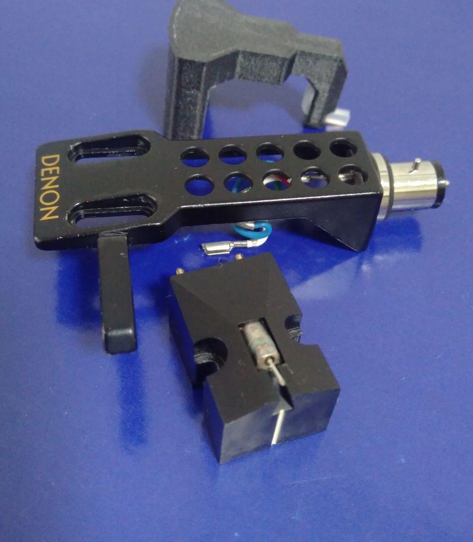 デノン MCカートリッジ DL-103 ヘッドシェル付き 音質特に優れています