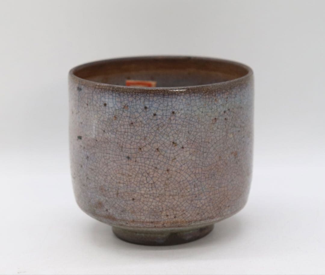 時代　高取　筒茶碗　唐津　茶道具　送料込み250928