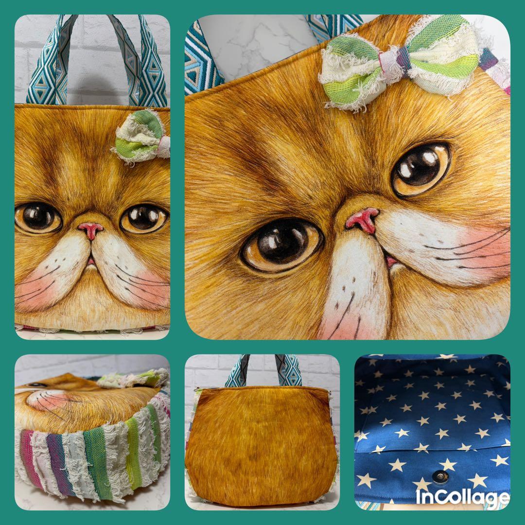 コヤンイサムチョン♡BIGフェイス♡レインボー♡クムくん♡ラウンドトートバック