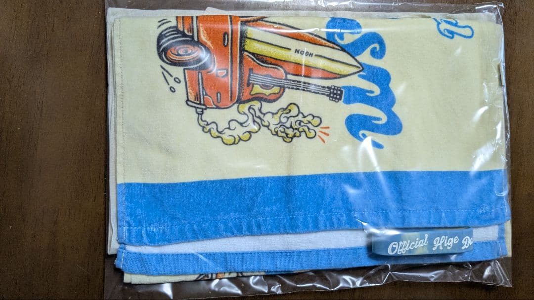 Official髭男dism 2025 夏フェス タオル＆ラバーバンド 髭バック