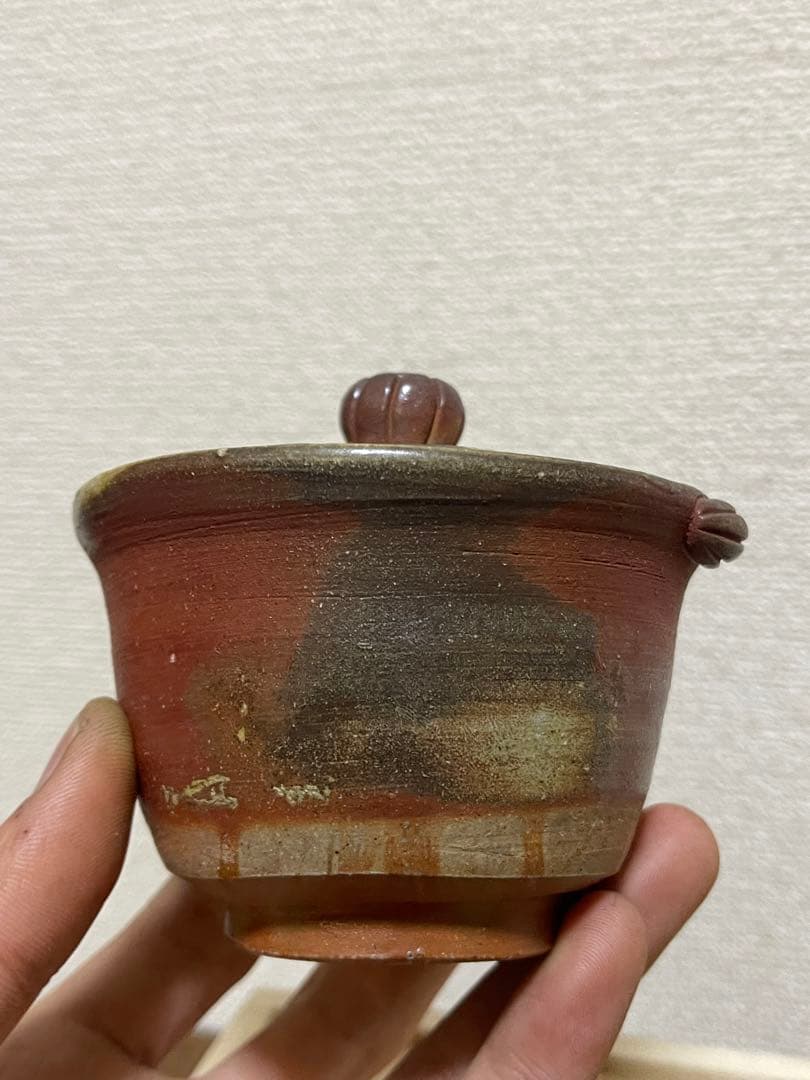 備前焼　陶古窯　蟹宝品