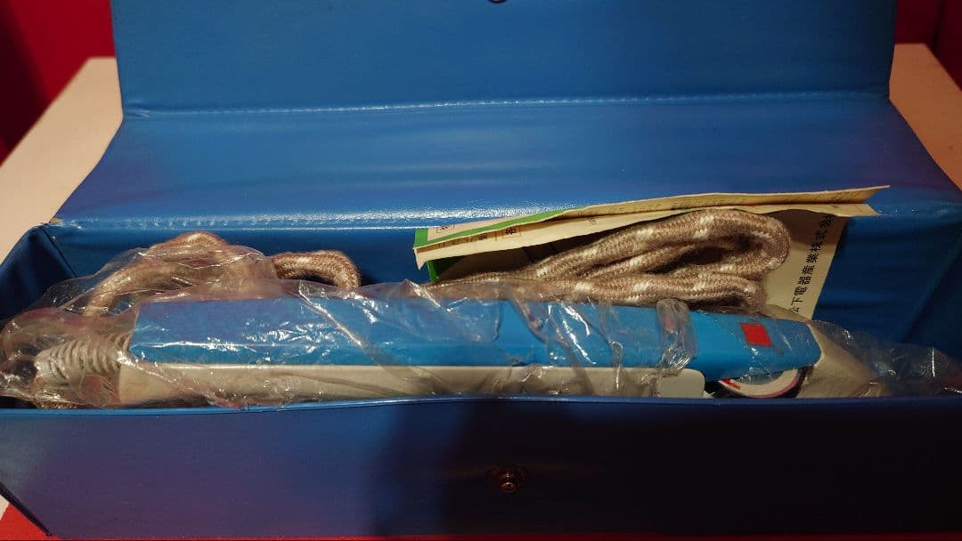 【昭和レトロ新品未使用】ナショナル自動電気裁縫アイロン NI-112