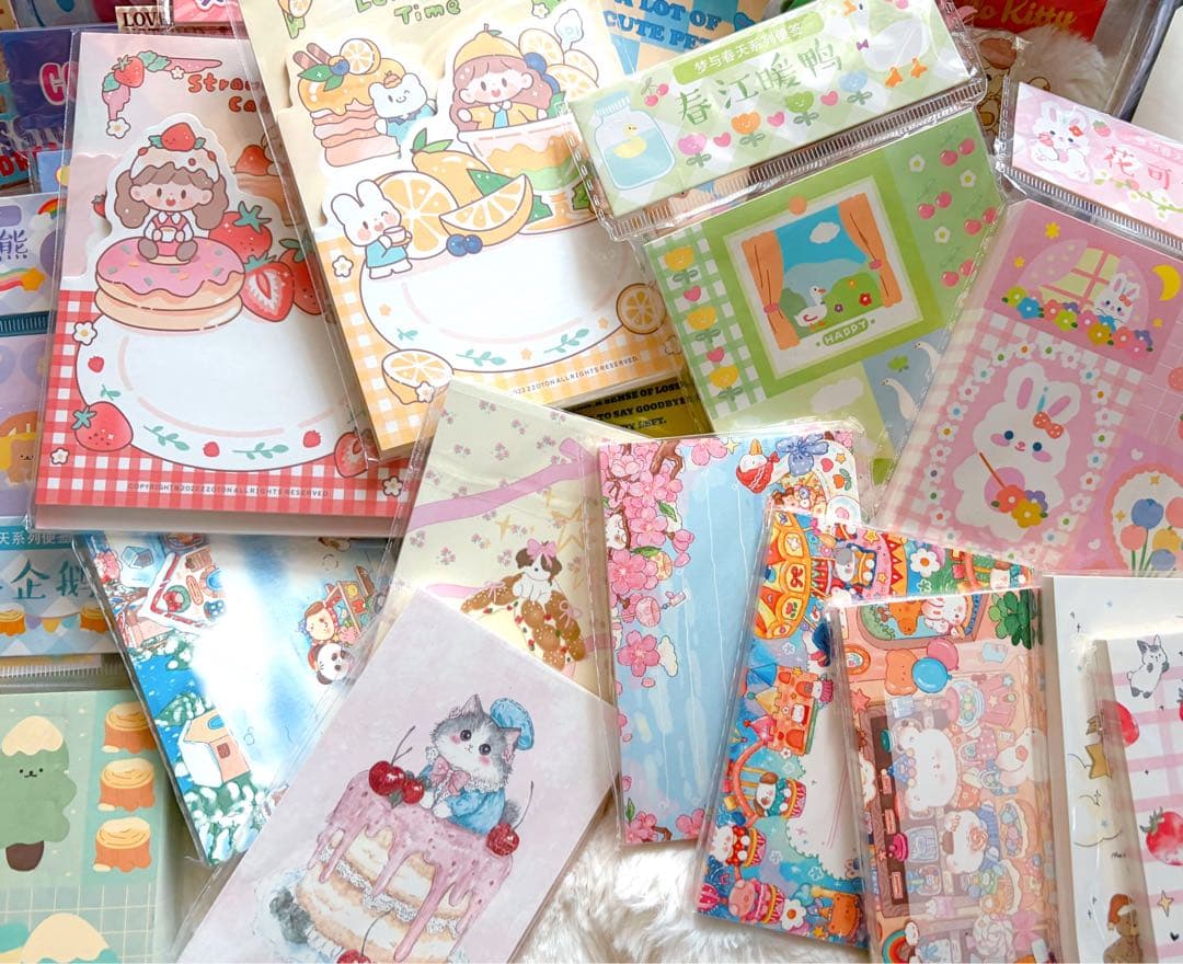 大量 文房具 まとめ売り セット 紙もの サイズ80 ④