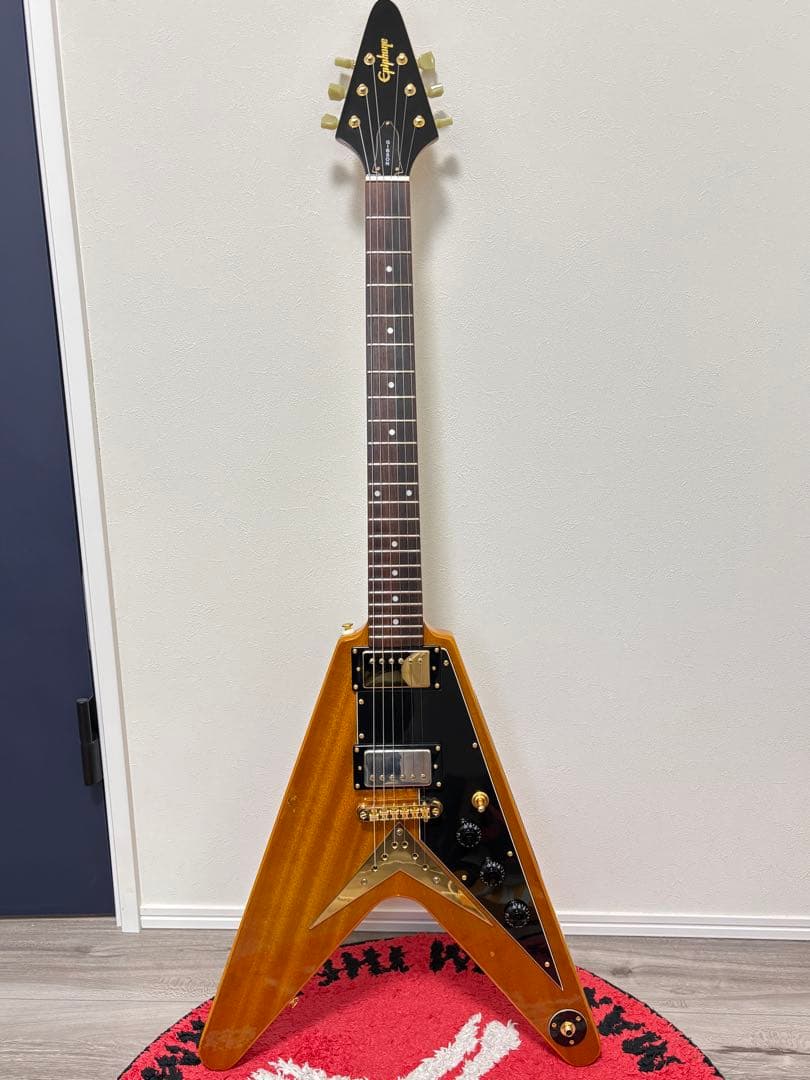 Epiphone コリーナV カスタム多数 Korina Flying V