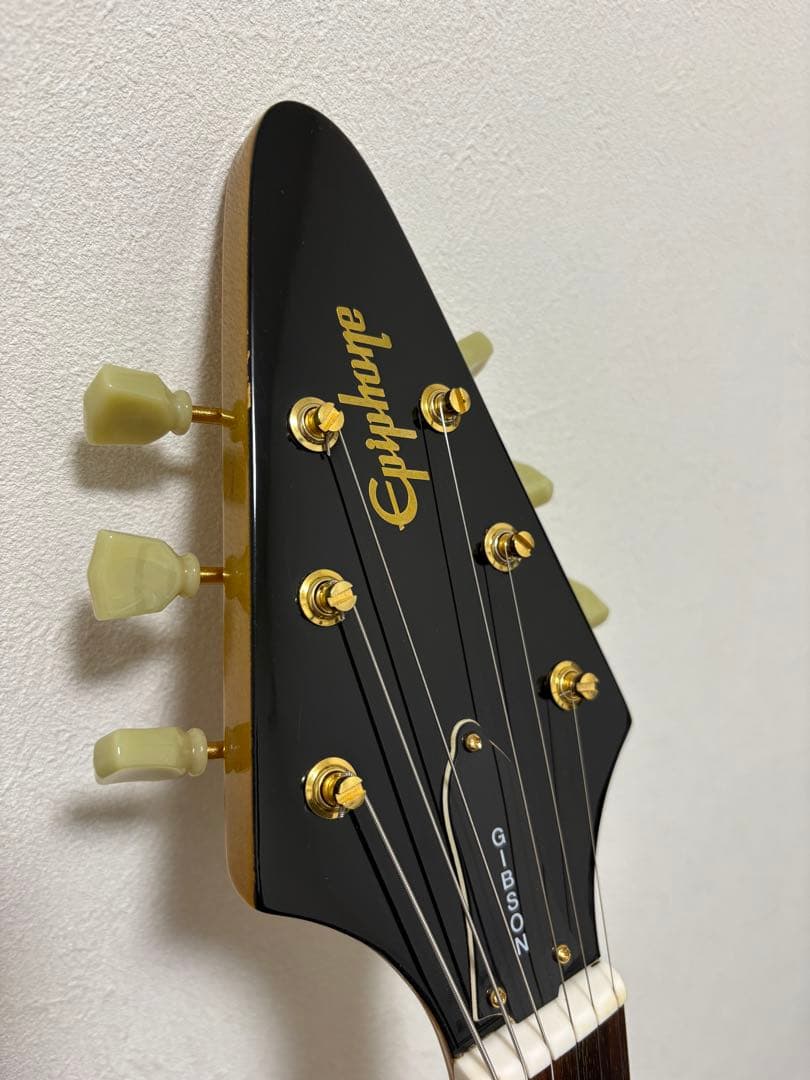 Epiphone コリーナV カスタム多数 Korina Flying V