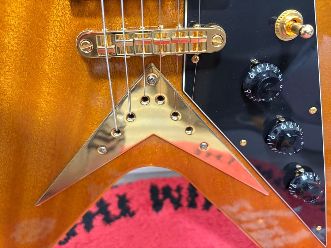 Epiphone コリーナV カスタム多数 Korina Flying V