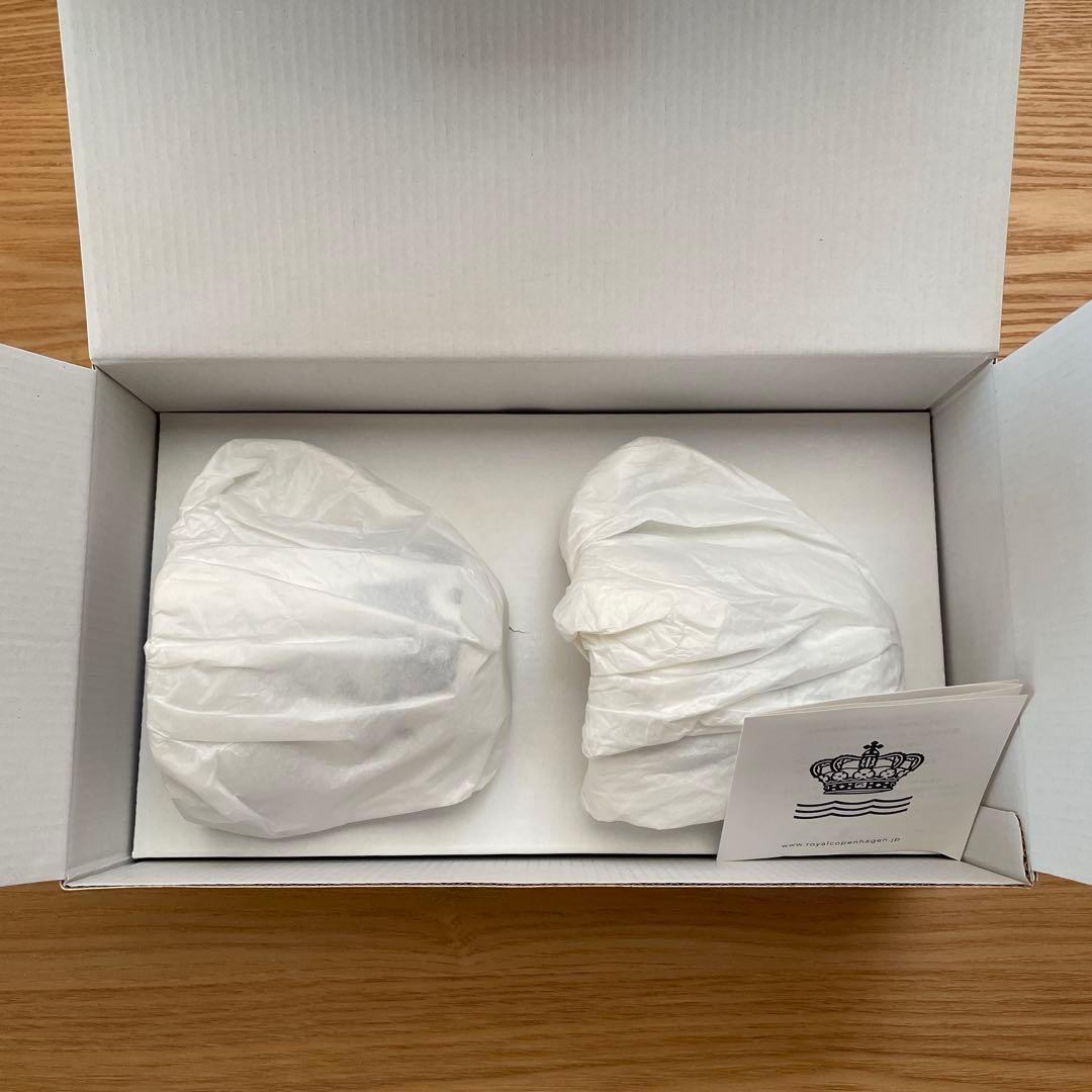 【新品未使用】ロイヤルコペンハーゲン　ブルーフルーテッド メガ マグカップ ペア