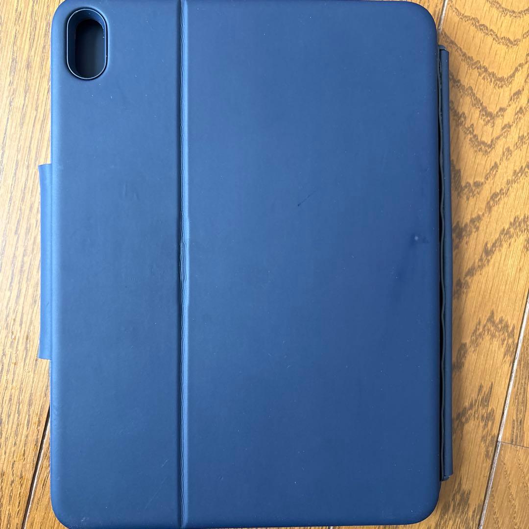 logi iPad用キーボードケース ネイビー第10世代