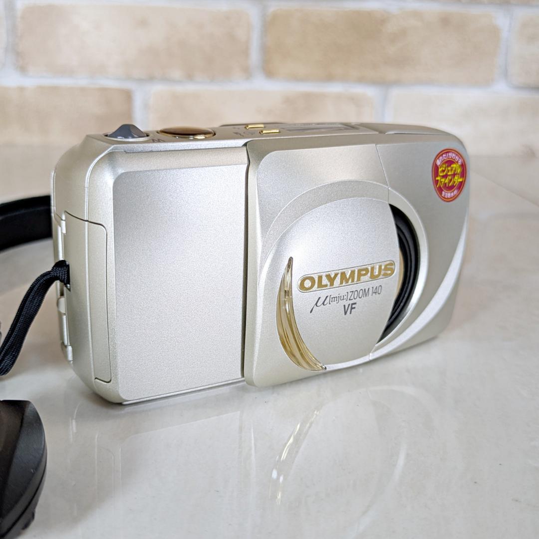 【完動美品】OLYMPUS μ ZOOM 140VF フィルムカメラ 動作確認済