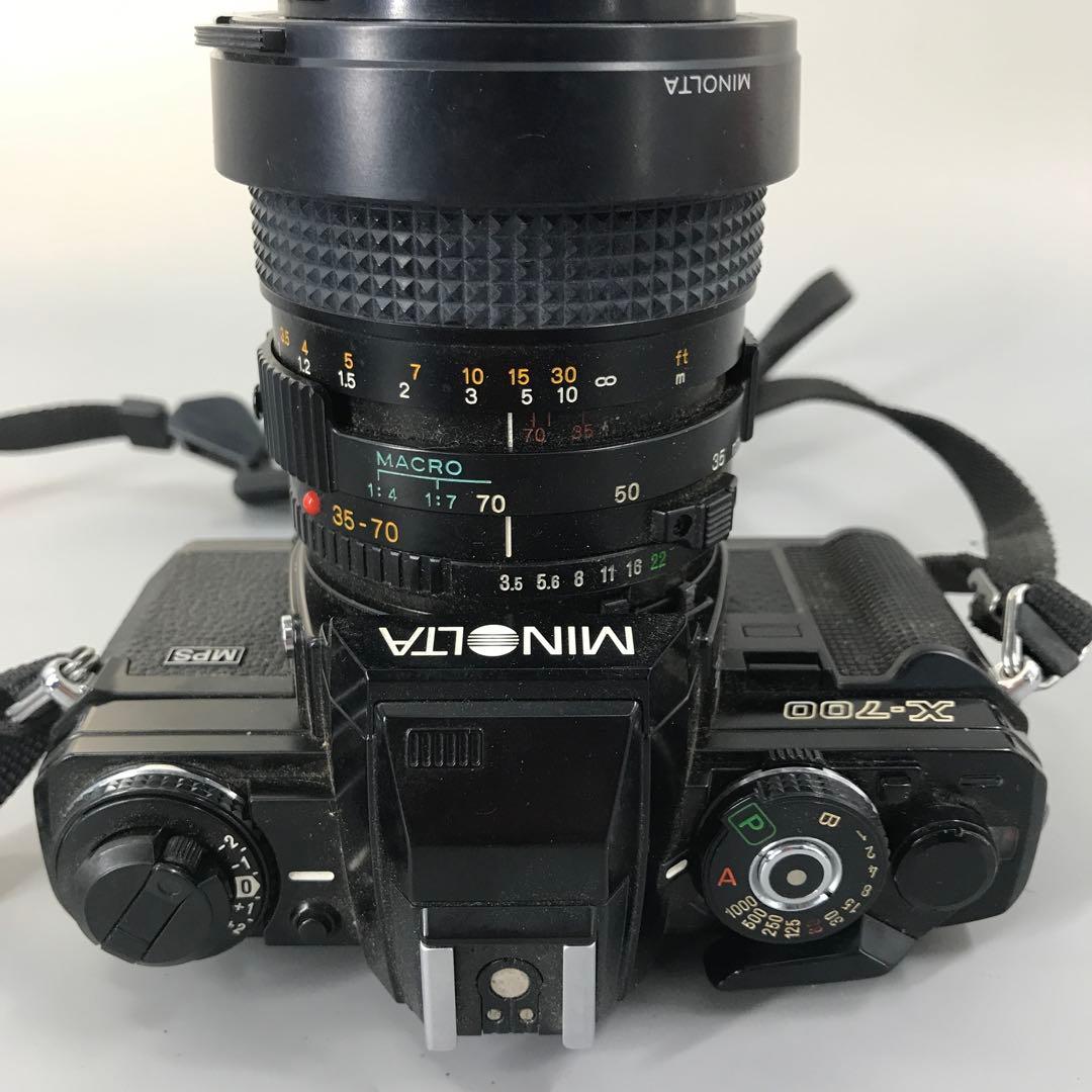 【美品】ミノルタ Minolta X-700 フィルムカメラ　レンズ付き　K