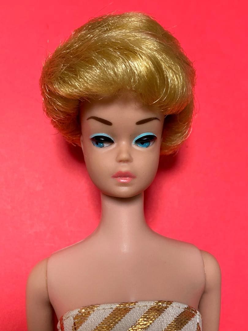 バービー　ヴィンテージ　ファッションクイーン　1963 ウィッグ3個付き　レア