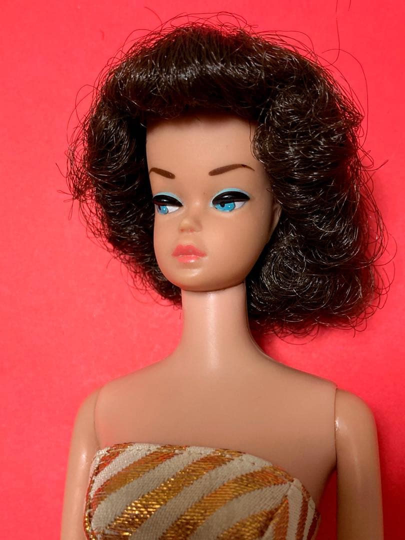 バービー　ヴィンテージ　ファッションクイーン　1963 ウィッグ3個付き　レア