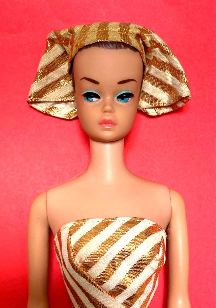 バービー　ヴィンテージ　ファッションクイーン　1963 ウィッグ3個付き　レア