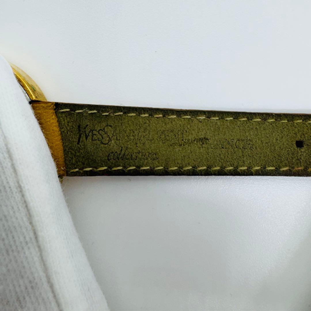 ✨YSL✨イブサンローラン✨ハート✨ゴールド✨純正ベルト✨クオーツ✨腕時計✨