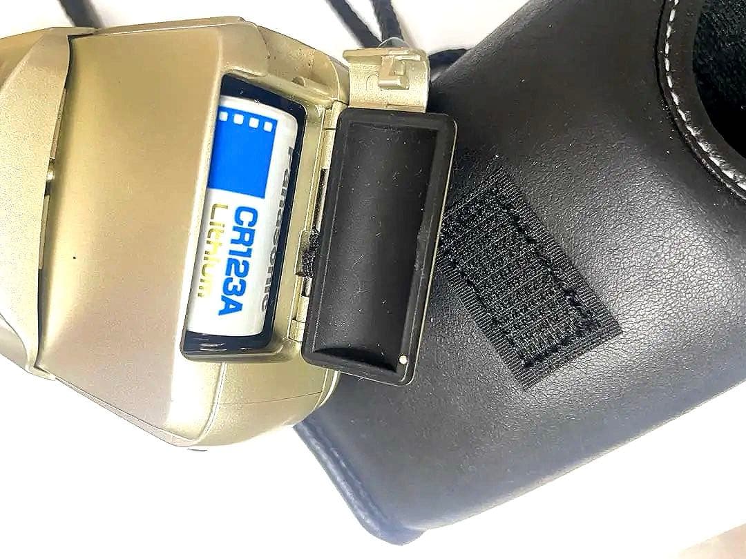 【SALE】OLYMPUS μ[mju:]105フィルムカメラシルバーケース付き