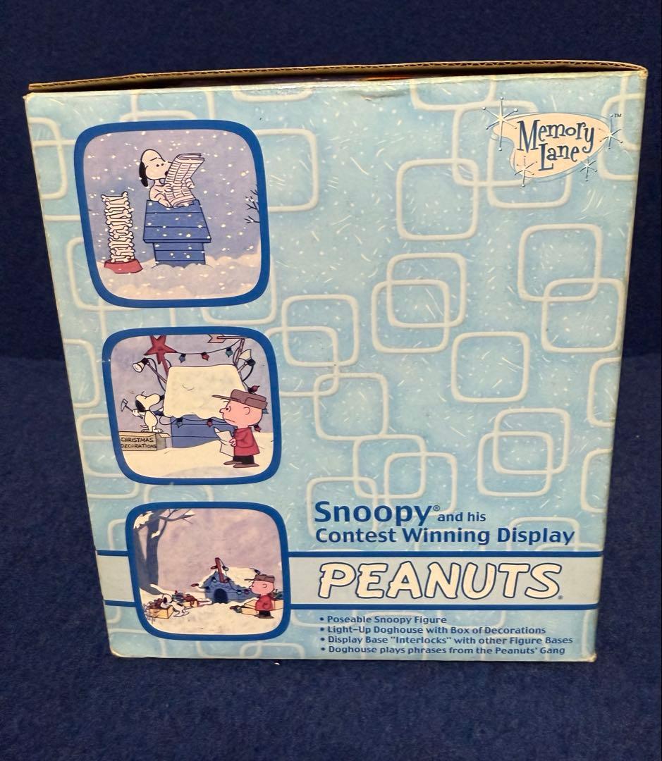 Snoopy's Contest Winning Display 未使用品。