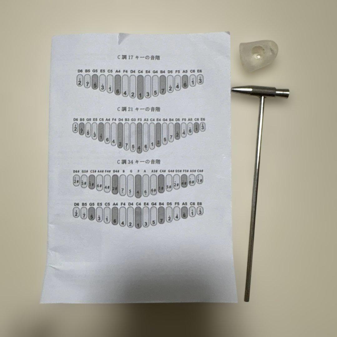 sumiyaka C調 34キー カリンバ