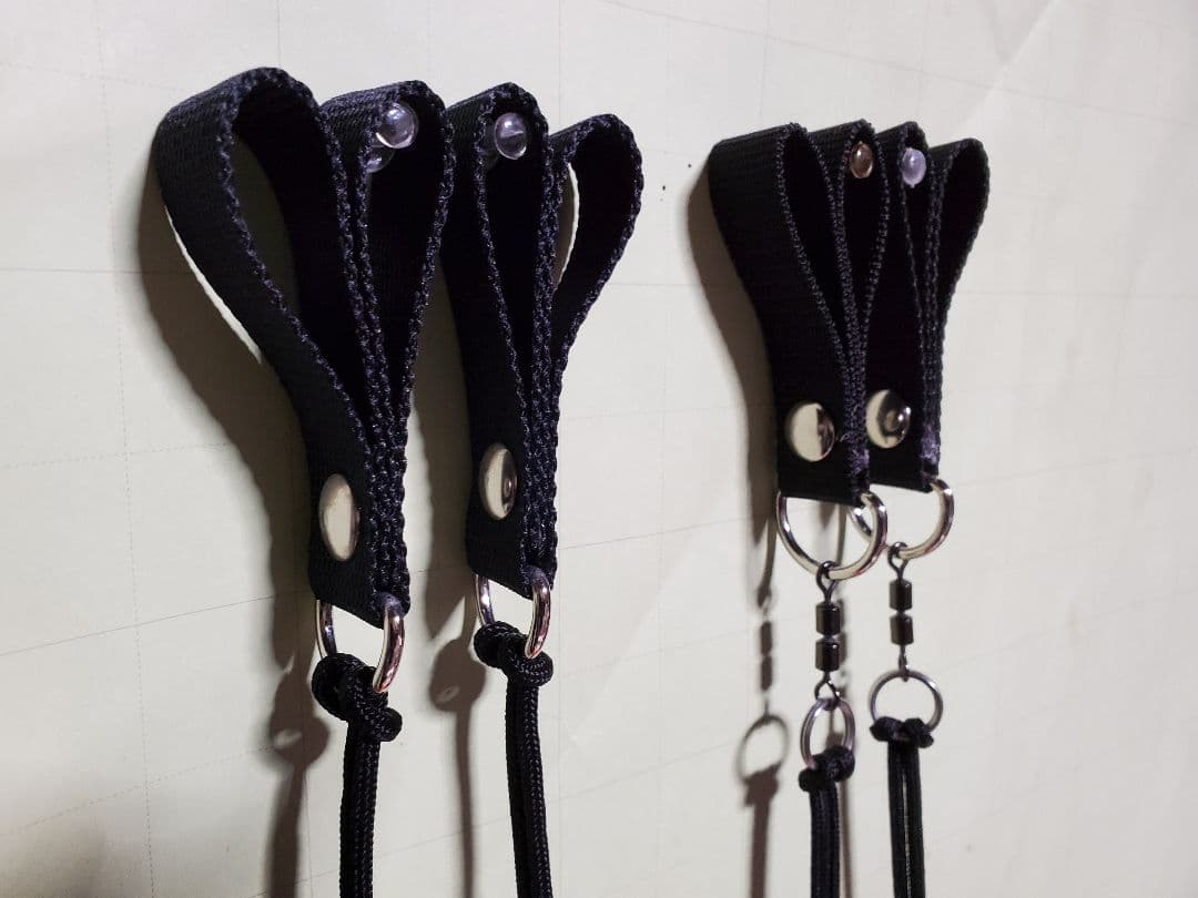 オリジナルハンドメイドポイ　ピンク＆イエロー2セット