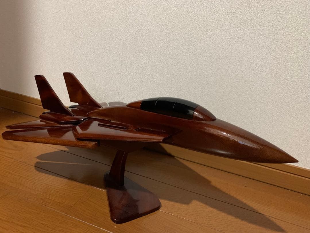 f14トムキャトの木製の飛行機模型