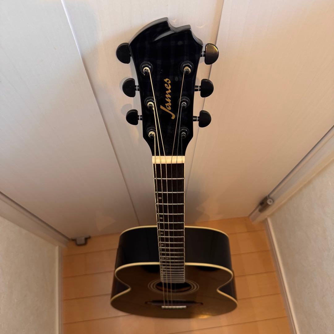 James ジェームス JF 350BK(ブラック)トップ単板！エレアコ仕様！