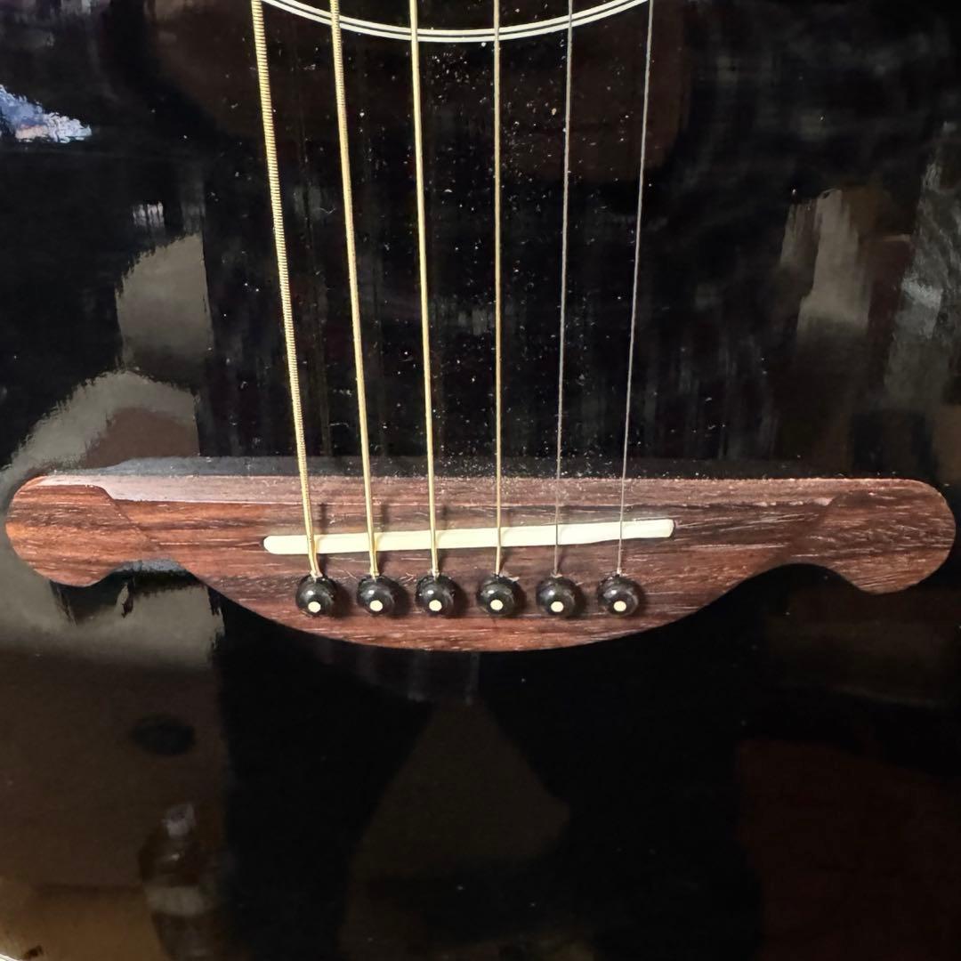 James ジェームス JF 350BK(ブラック)トップ単板！エレアコ仕様！