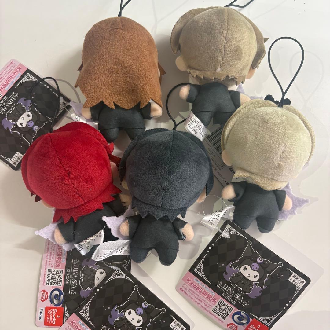 LUNA SEA×KUROMI ラウンドワン限定 マスコット 5種セット ④