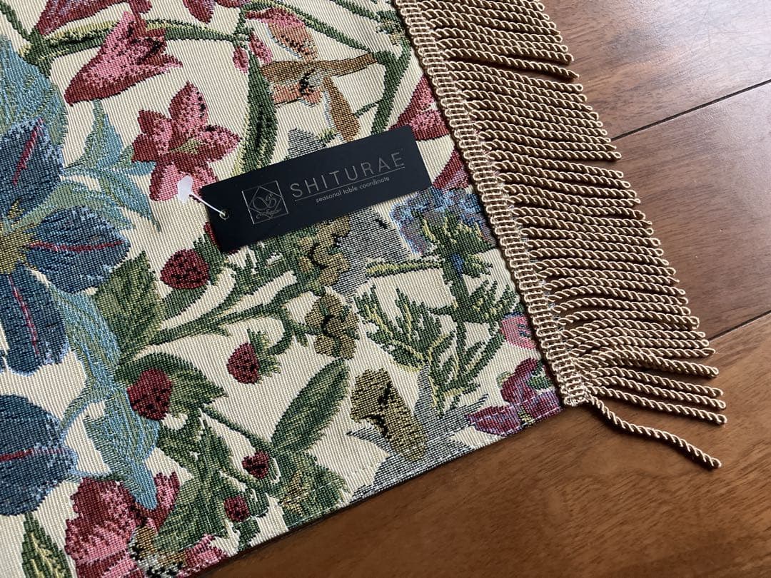 テーブルセンター　2点セット　ブルーミング中西　日本製