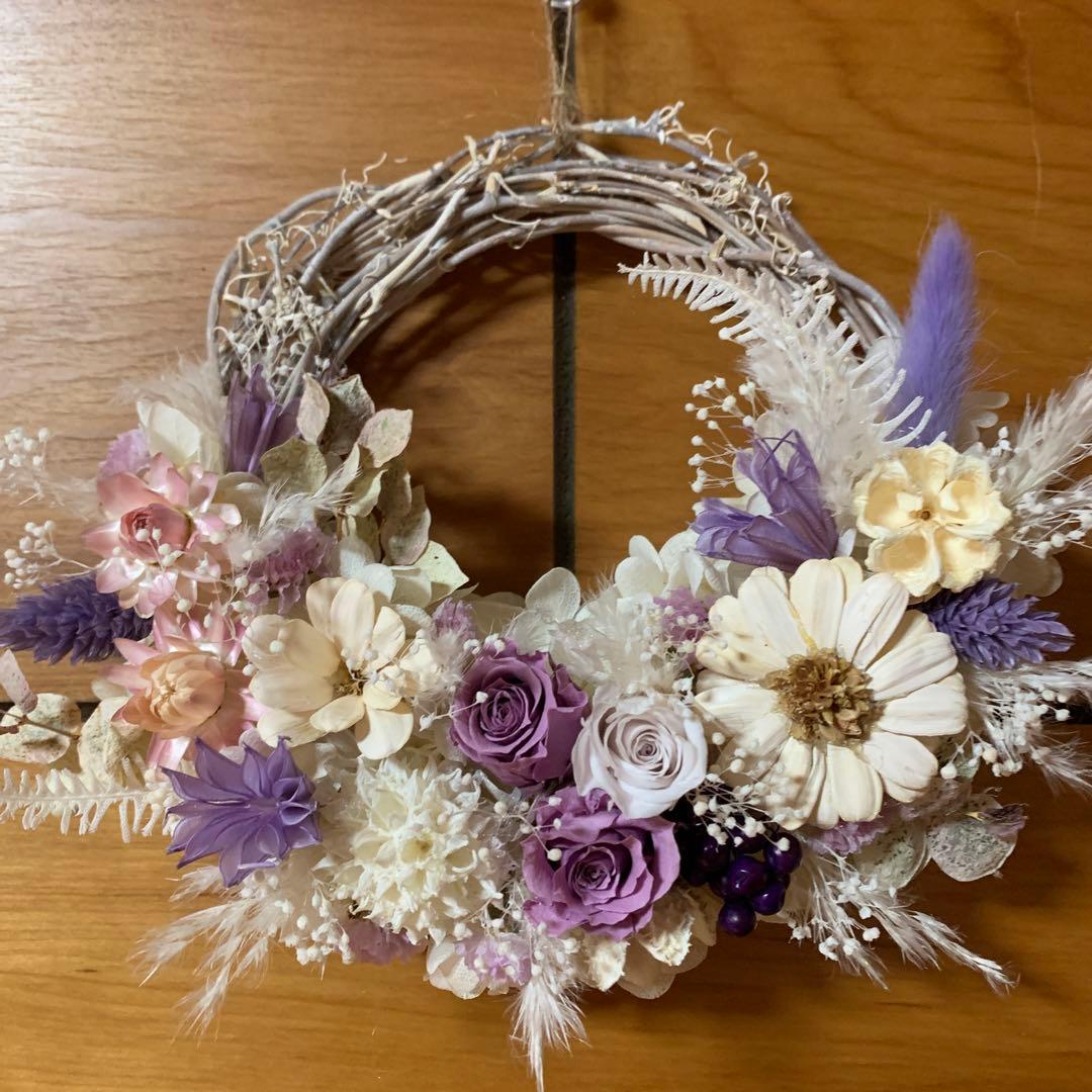 ワークショップに展示♡ウインターパープル