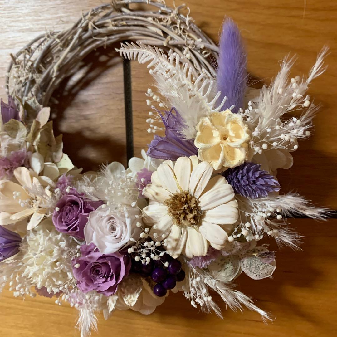 ワークショップに展示♡ウインターパープル