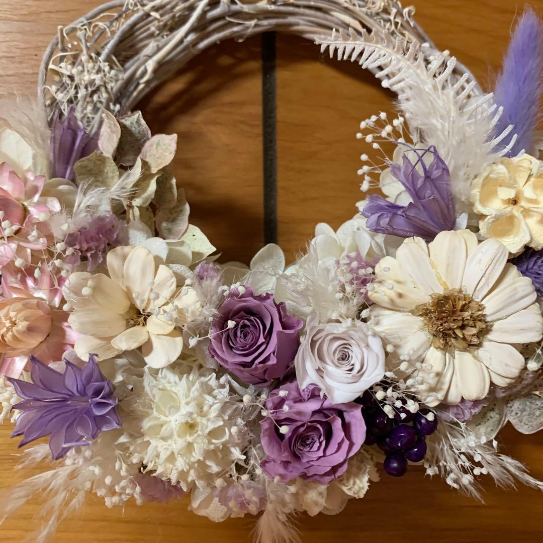 ワークショップに展示♡ウインターパープル