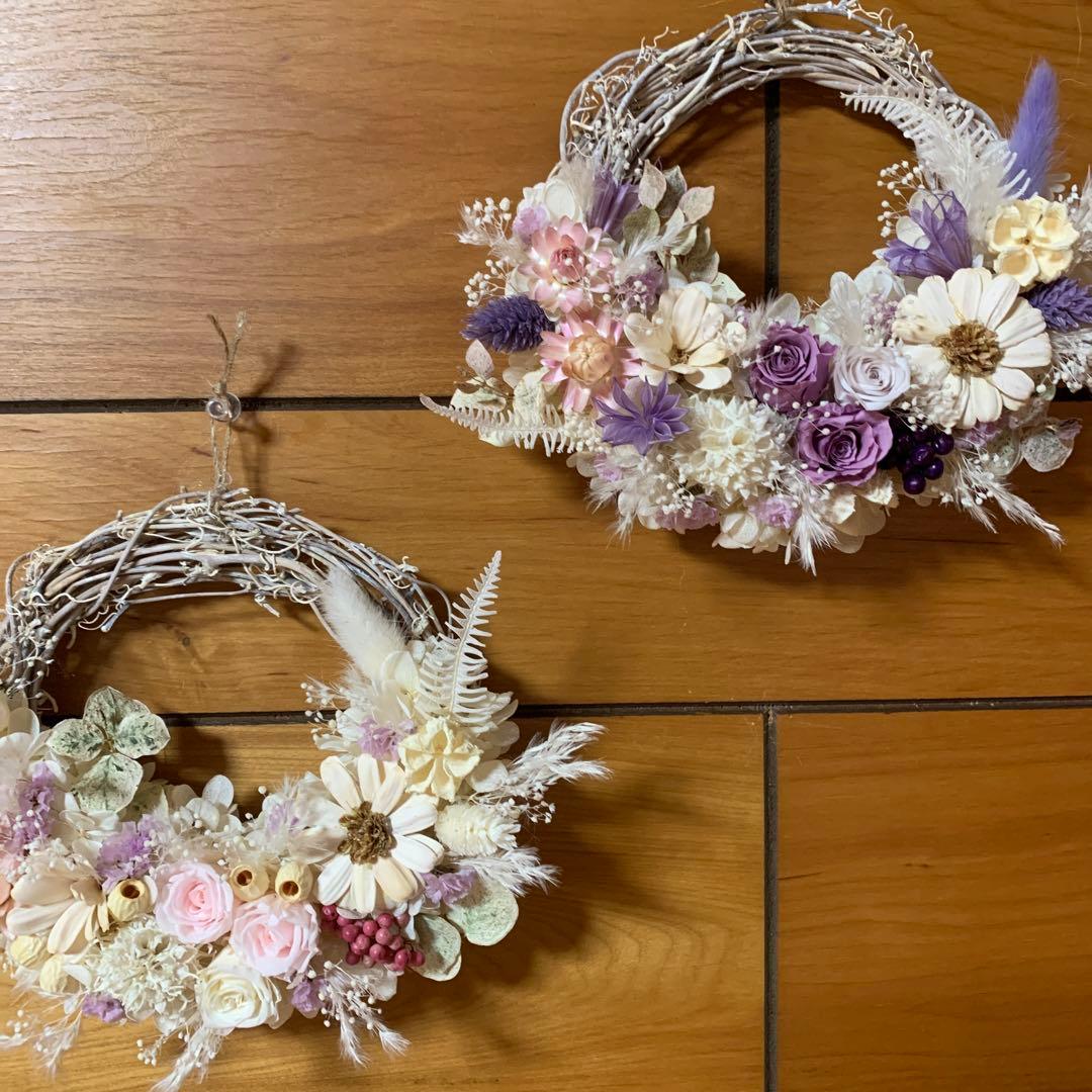ワークショップに展示♡ウインターパープル