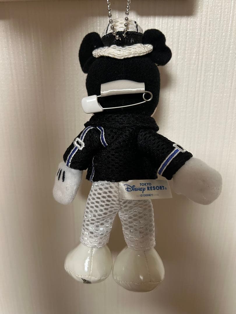 クラブマウスビート ミッキー ぬいぐるみバッジ タグ付き