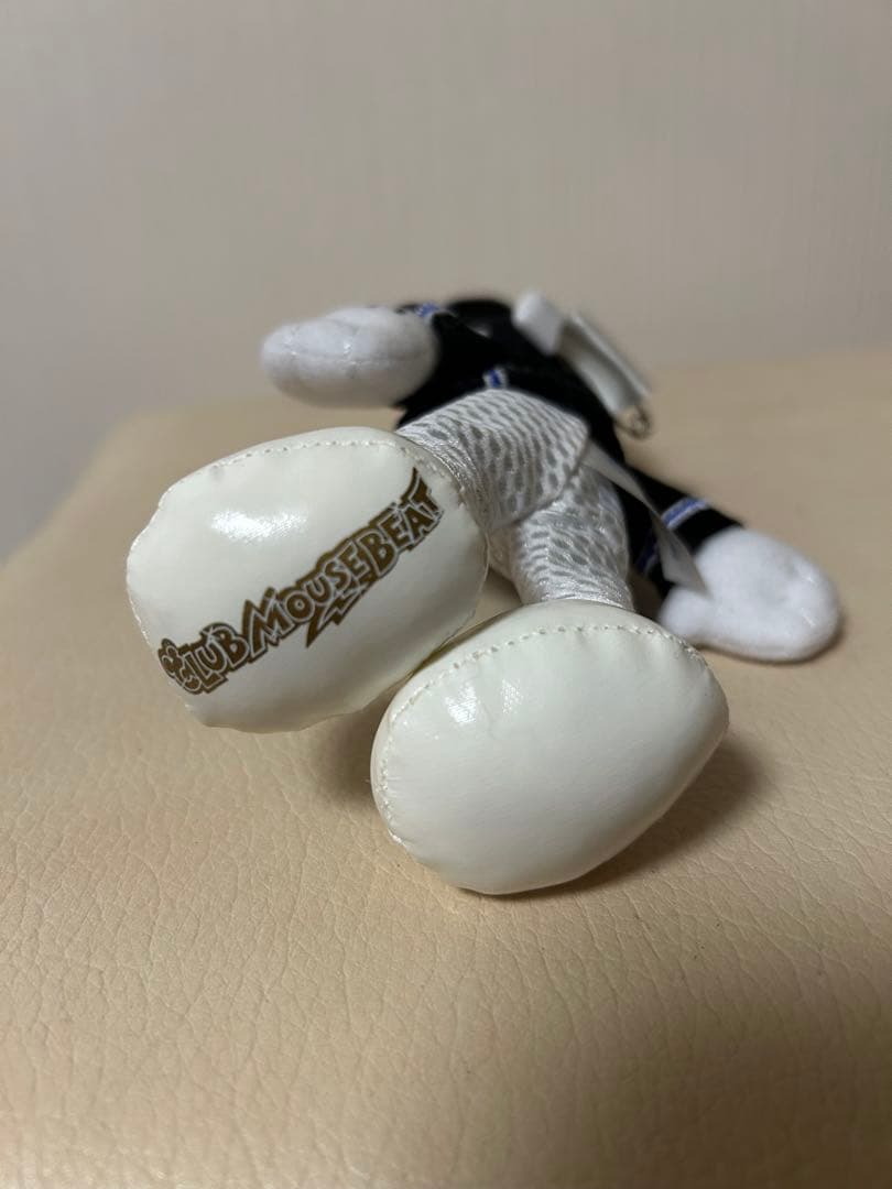 クラブマウスビート ミッキー ぬいぐるみバッジ タグ付き